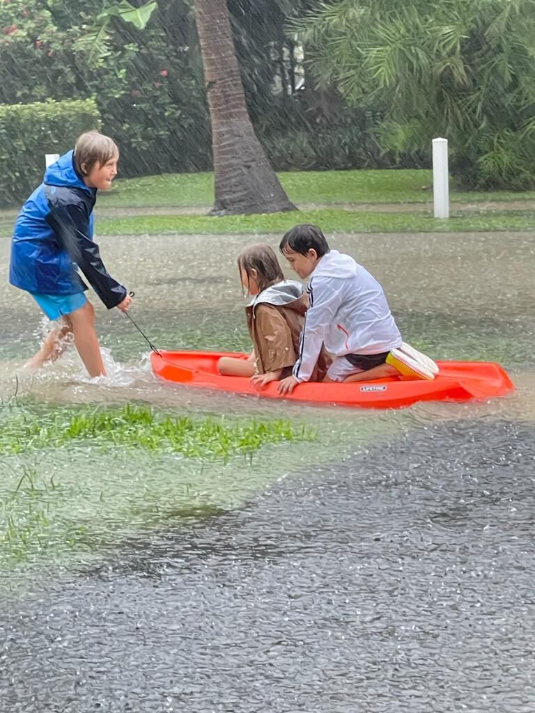 Fun in the water